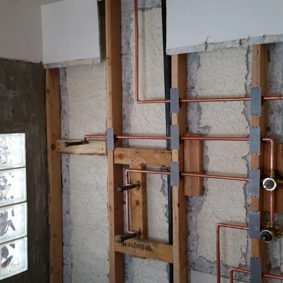 Copper pipe installation for Burst Pipe Repair in Estelle