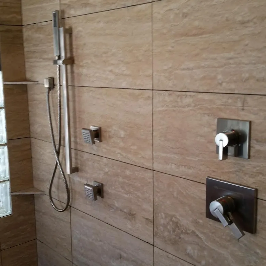 Shower fixture installation for Water Heater Installation in Estelle